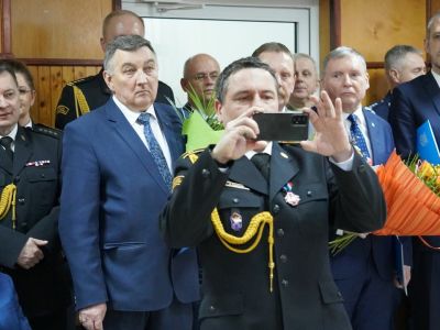 Pożegnanie komendanta PSP w Gostyninie Pana Mariusza Ostrowskiego