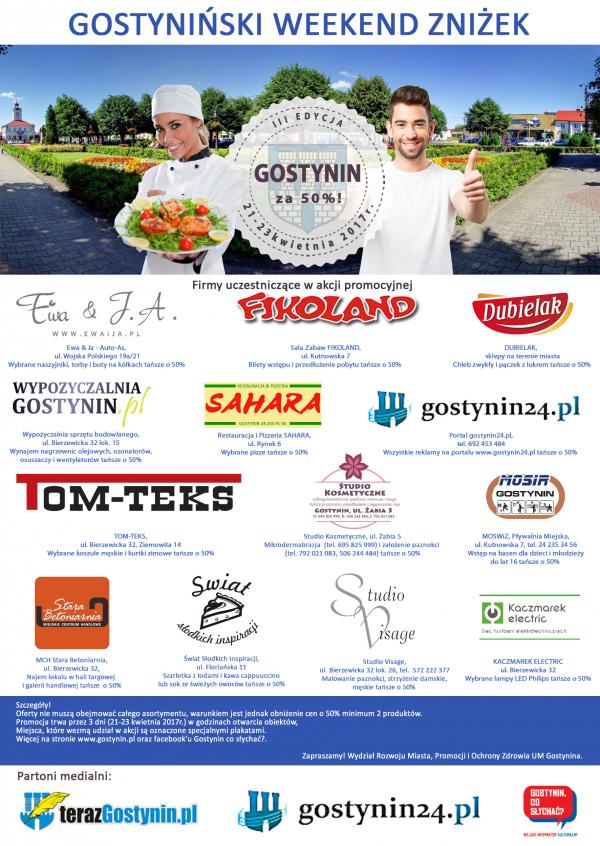 Gostynin za 50%