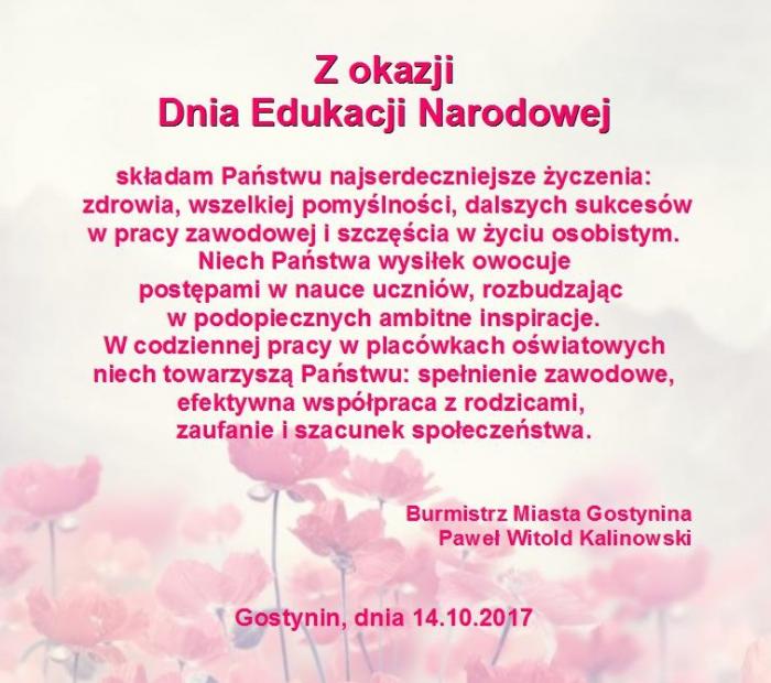 Dzień Edukacji Narodowej