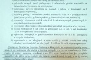 Szkoła Podstawowa nr 1 w Gostyninie zostanie bez sali gimnastycznej