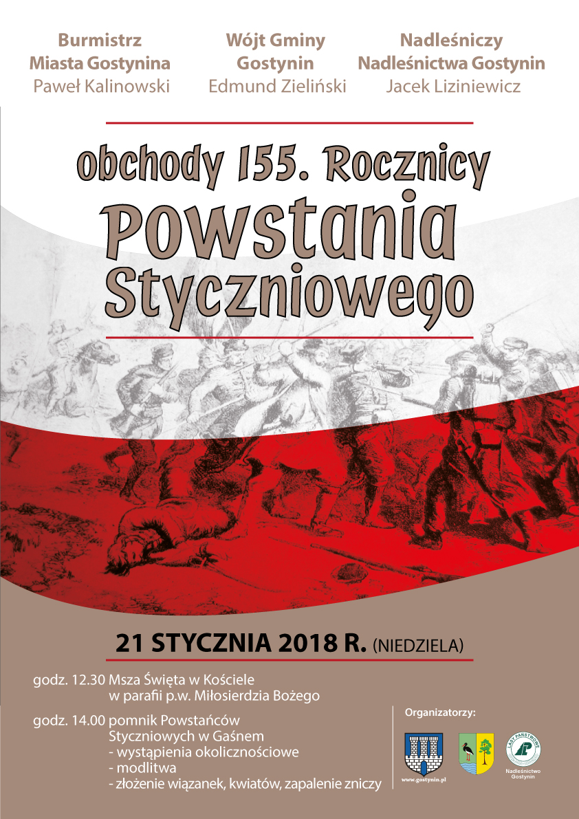 Obchody 155. Rocznicy Powstania Styczniowego