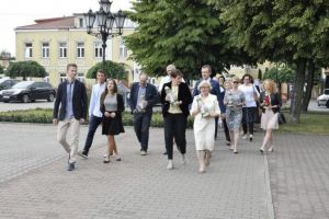 Oddanie hołdu rozstrzelanym przy ul. Floriańskiej