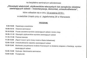 bezpłatne seminarium