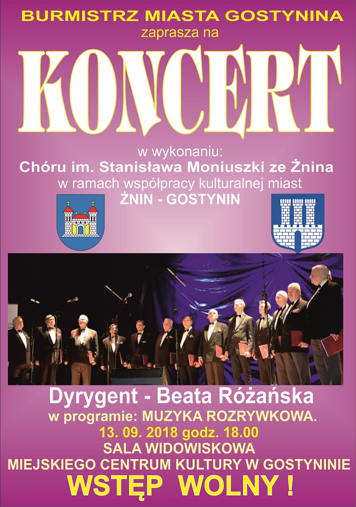 Koncert Chóru ze Żnina