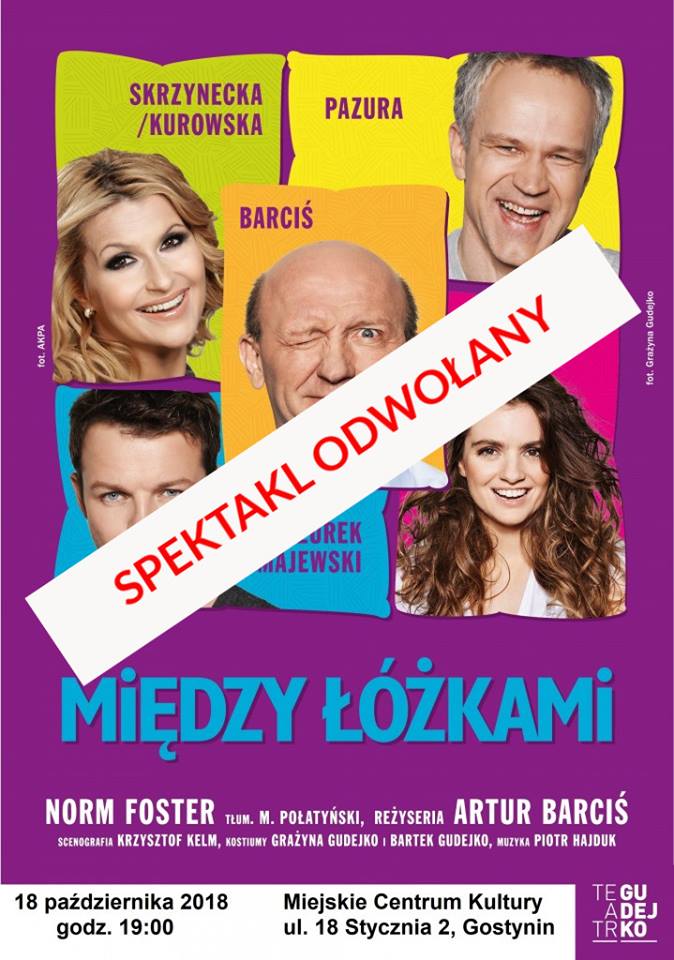 Spektakl odwołany