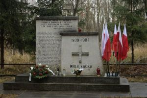 79. rocznica rozstrzelania w Woli Łąckiej