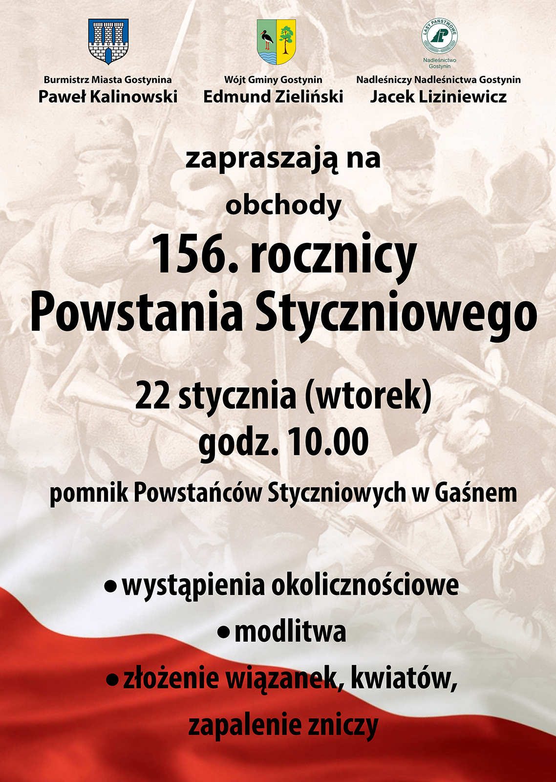 156. rocznica Powstania Styczniowego