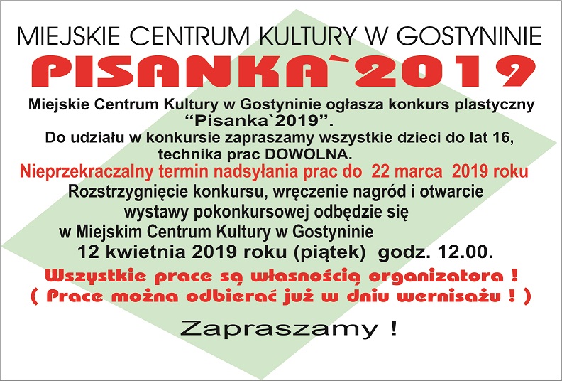 konkurs "Pisanka"