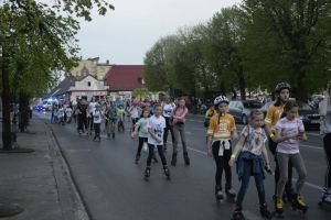 Rolkarze przejechali przez miasto