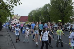 Rolkarze przejechali przez miasto