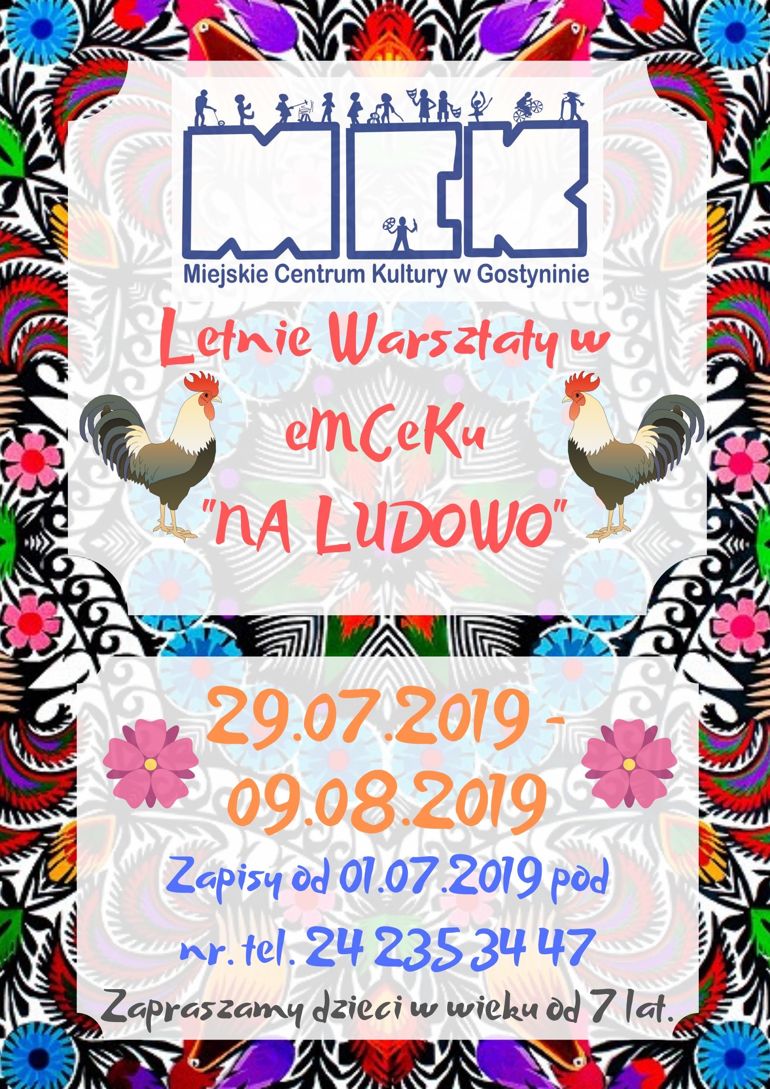 Letnie Warsztaty "Na ludowo"