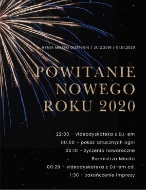 Powitanie Nowego Roku 2020