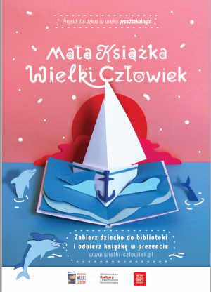 plakat projektu Mała książka wielki człowiek