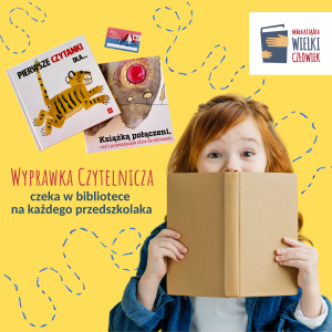 plakat projektu Mała książka wielki człowiek