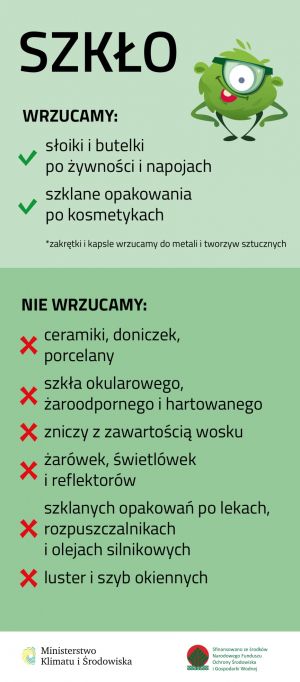 SEGREGUJMY SZKŁO!