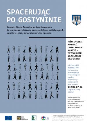 "Spacerując po Gostyninie" - plakat