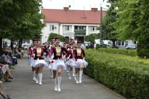 Występ gostynińskich mażoretek