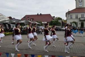 Występ gostynińskich mażoretek