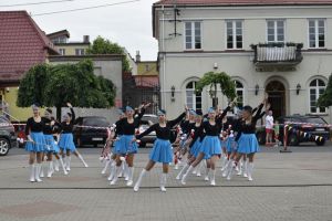 Występ gostynińskich mażoretek