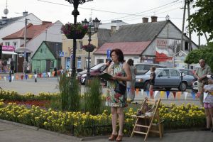 Występ gostynińskich mażoretek