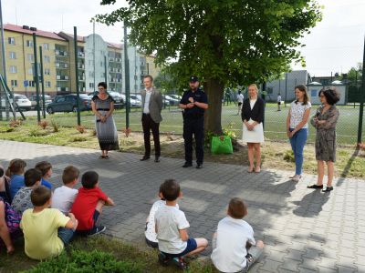 Bezpieczne wakacje z Burmistrzem