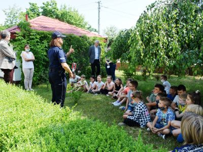 Bezpieczne wakacje z Burmistrzem