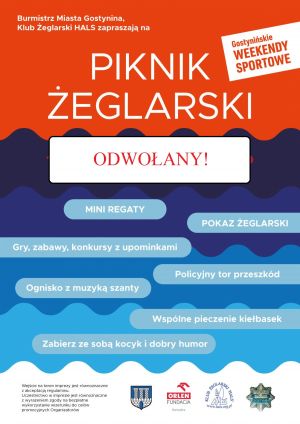 Piknik żeglarski odwołany