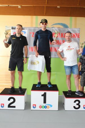 Łukasz Flejszer z 1 miejscem półmaratonu w Rybnie