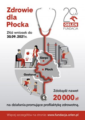 Plakat - Zdrowie dla Płocka