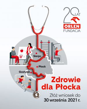 Plakat - Zdrowie dla Płocka