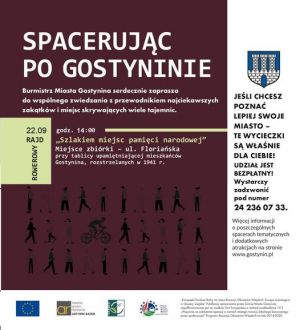 plakat - Spacerując po Gostyninie