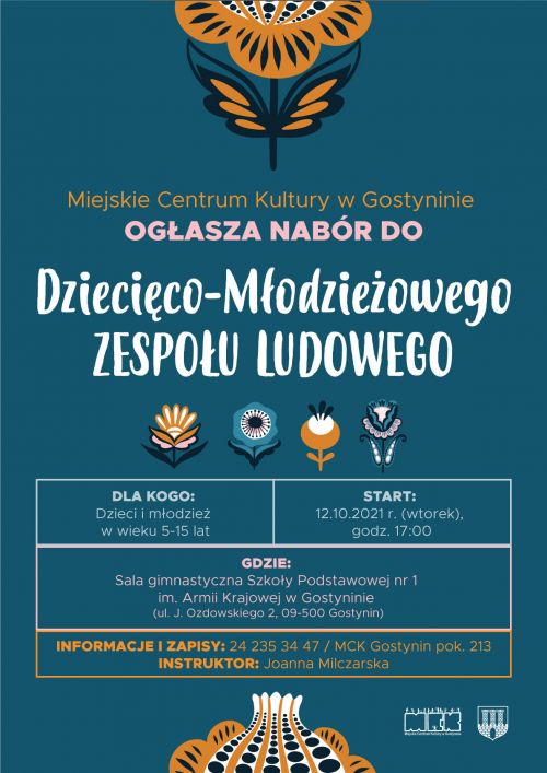 Nabór do Dziecięco-Młodzieżowego Zespołu Ludowego