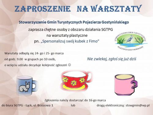 Zaproszenie na warsztaty