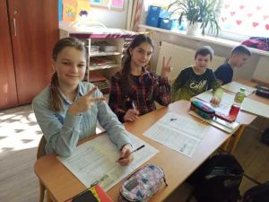 dzieci z Ukrainy w SP 1