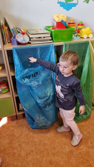 nauka o recyklingu wśród najmłodszych