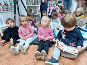 Dzień Bibliotekarza w Punkcie opieki nad dziećmi do lat trzech