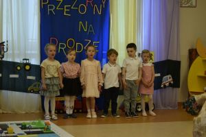 Konkurs "Jak być przezornym na drodze" w Przedszkolu nr 4