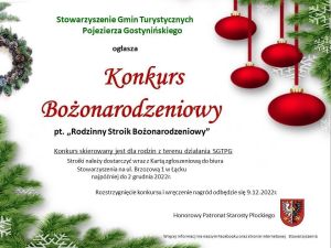 plakat - Konkurs Bożonarodzeniowy