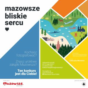 Plakat promujący konkurs fotograficzny