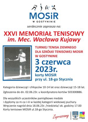 Plakat promujący memoriał