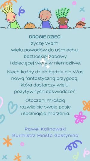 Dzień dziecka - życzenia