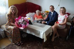 Jubilatka pani Czesława Janina Kozłowska