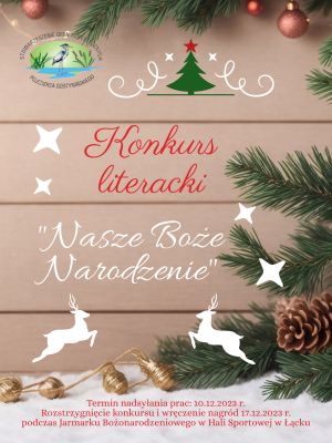 plakat - konkurs "Nasze Boże Narodzenie"