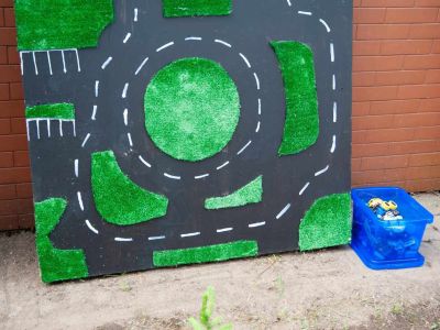 Ogródek sensoryczno-rekreacyjny w Zespole Szkolno-Przedszkolnym w Gostyninie