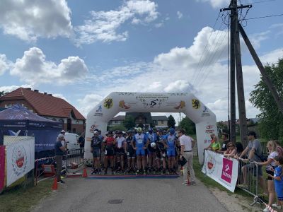 Podium dla wrotkarzy UKS Zwoleń-Team