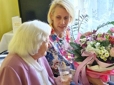 102. urodziny Pani Leokadii. Uroczystość pełna wspomnień i radości