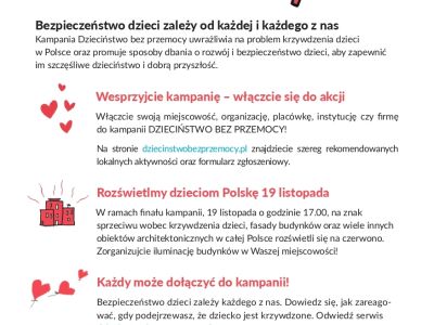 Ogólnopolska Kampania Dzieciństwo bez przemocy