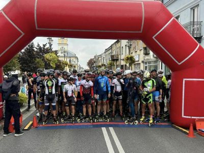 Wrotkarze szybcy z U.K.S. ZWOLEŃ-TEAM z dorobkiem medali w Grójcu