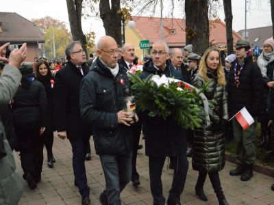 Obchody Święta Niepodległości wspólnie z delegacją z Langenfeld