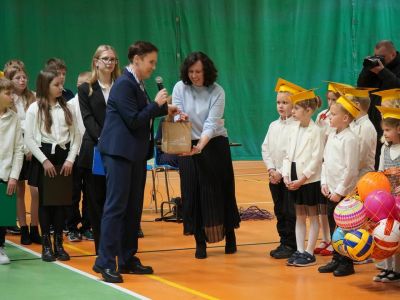 Pasowanie na pierwszoklasistę w Zespole Szkolno-Przedszkolnym